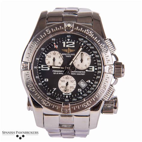 breitling emergency watch second hand|breitling emergency watch price.